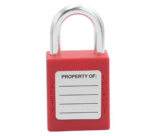 ALUMINIUM SHACKLE SAFETY PADLOCK P25A - Image 3