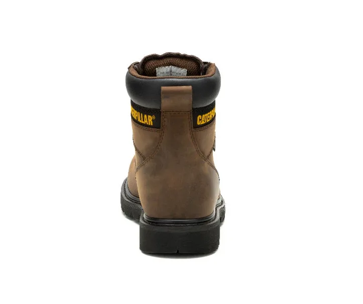CATERPILLAR SECOND SHIFT ANSI F2413-11 I/75 C/75 P91660 STEEL TOE DARK BROWN WATERPROOF WORK BOOTS - Image 5