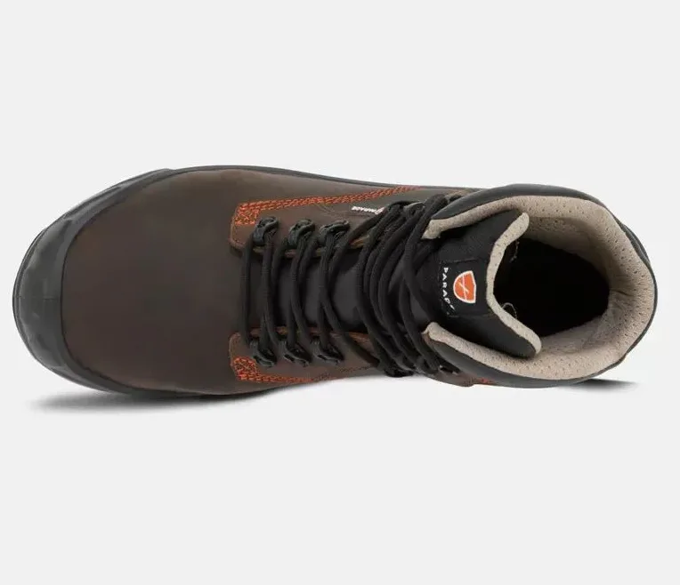 PARADE NETROL S3S, ESD, FO, SR, LG, SC, ESD + ASTM M/ I / C / PR / SD100, HRO-CI-HI, LACE-UP BROWN COMPOSITE SAFETY BOOTS - Image 3