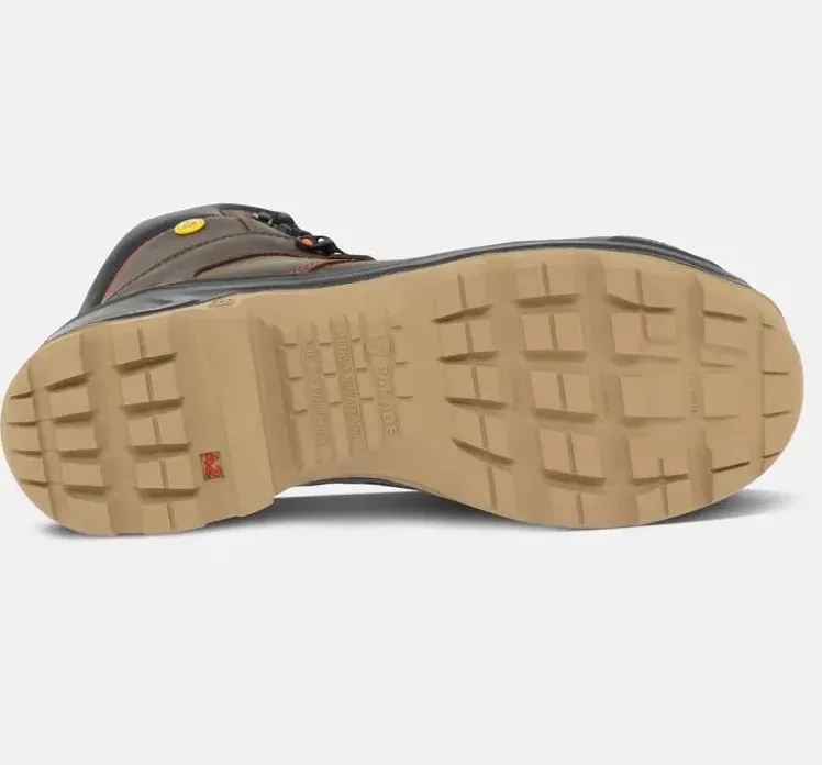 PARADE NETROL S3S, ESD, FO, SR, LG, SC, ESD + ASTM M/ I / C / PR / SD100, HRO-CI-HI, LACE-UP BROWN COMPOSITE SAFETY BOOTS - Image 2