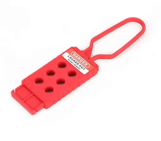 INSULATED SHACKLE NYLON LOCKOUT TAGOUT HASP LOCK NH01 - Image 3