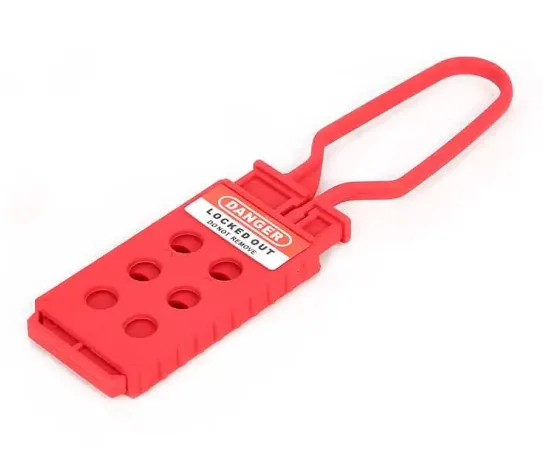 INSULATED SHACKLE NYLON LOCKOUT TAGOUT HASP LOCK NH01 - Image 2