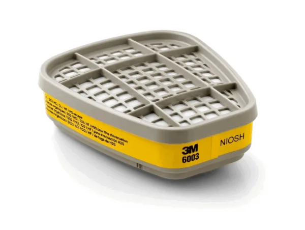 3M 6000 SERIES CHEMICAL FILTER CARTRIDGES (For 6000 / 7000 SERIES RESPIRATORS) - Image 2