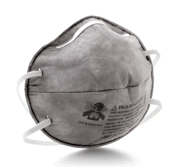 3M PARTICULATE RESPIRATOR 8247 NIOSH APPROVED R95 WITH NUISANCE LEVEL ORGANIC VAPOR RELIEF - Image 2