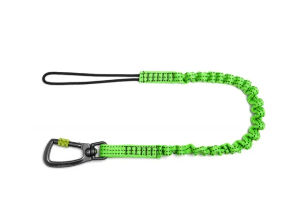 NLG 101372 BUNGEE TOOL LANYARD WITH SWIVEL CARABINER