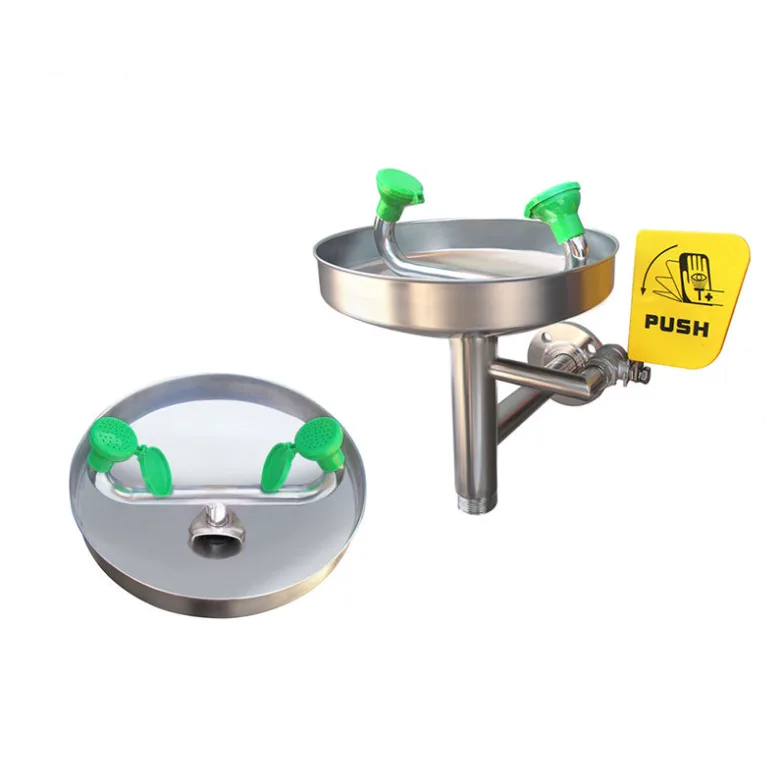 STAINLESS STEEL WALL MOUNTED EYE/FACE WASH STATION - Image 6