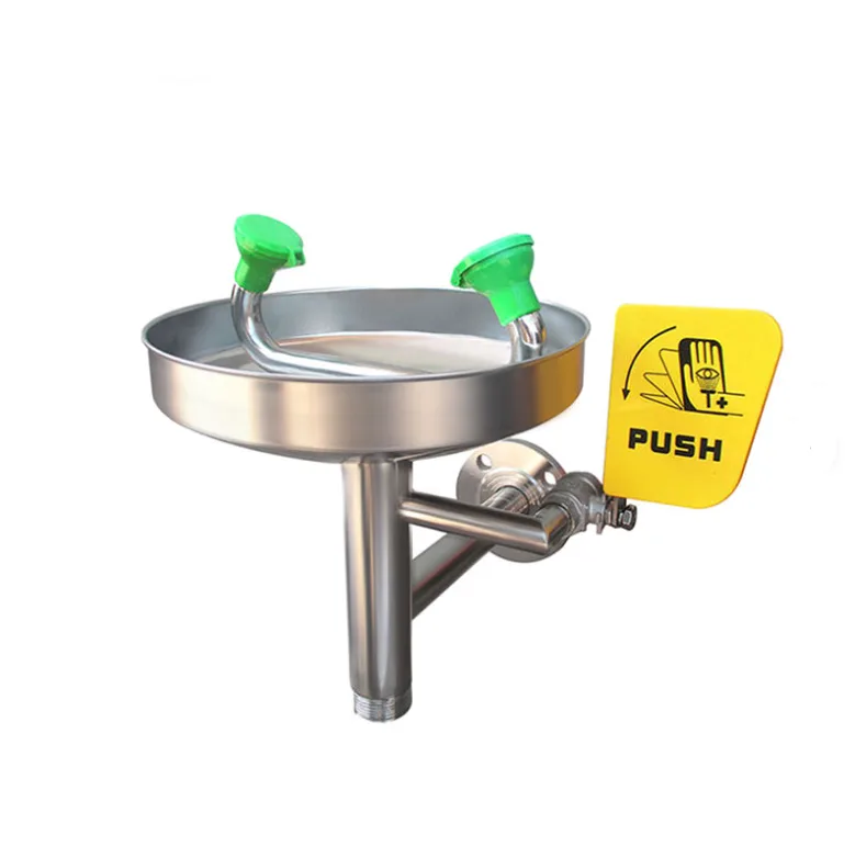 STAINLESS STEEL WALL MOUNTED EYE/FACE WASH STATION - Image 4