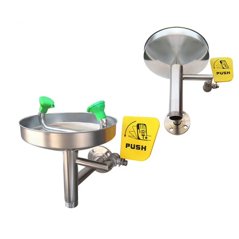 STAINLESS STEEL WALL MOUNTED EYE/FACE WASH STATION - Image 2